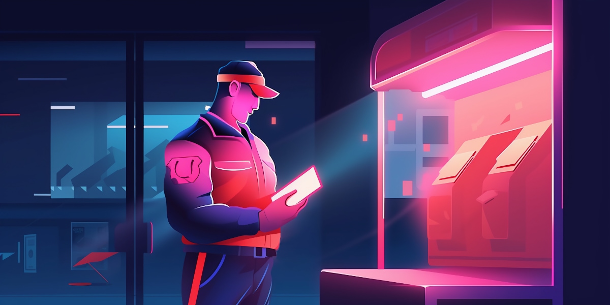 A mailman checking MX records